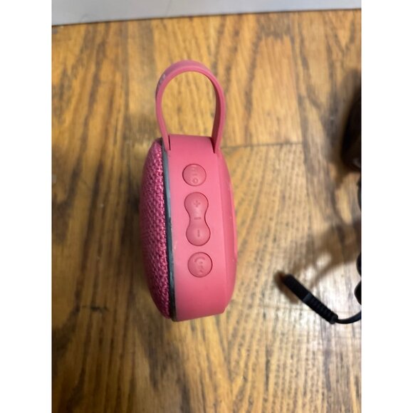 Pink Portable Bluetooth Speaker With Charging Cable - Picture 5 of 5